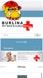 Mobile Screenshot of burlinapetshop.com.br